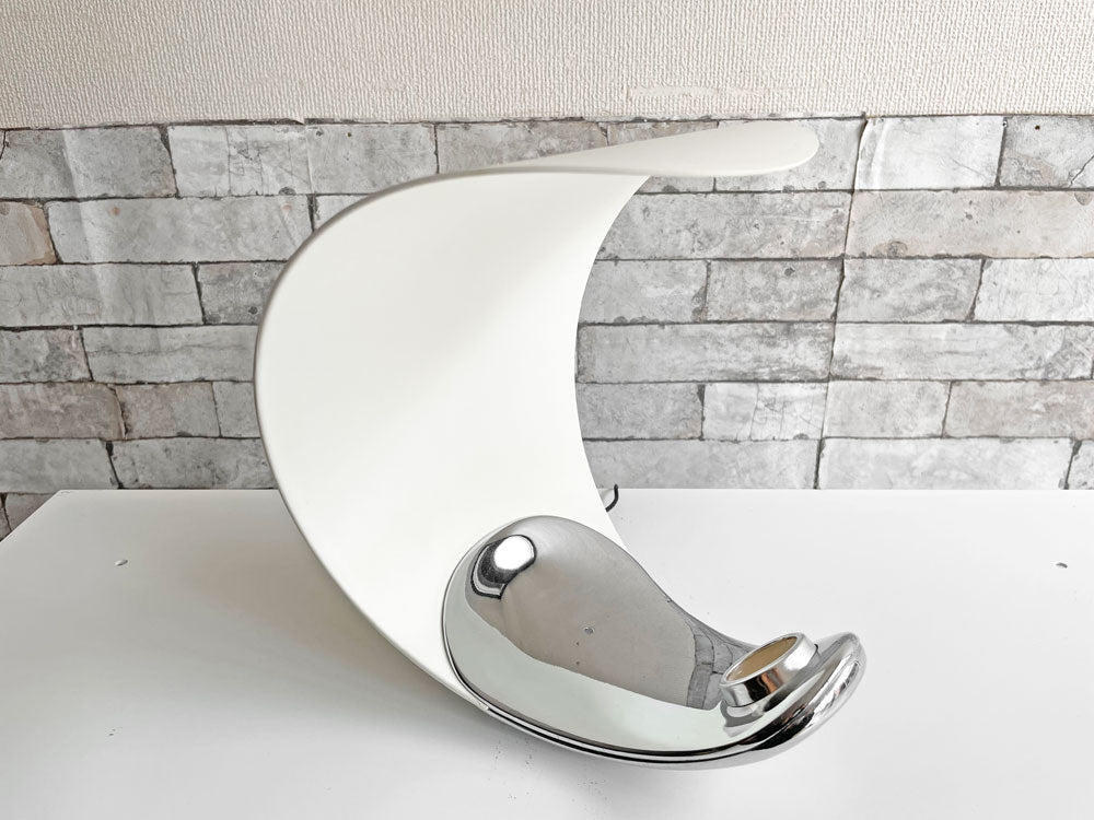ルーチェプラン LUCE PLAN カール CURL テーブルライト ベッドサイドランプ LED ホワイト Sebastian Bergne イタリア 箱付き 中古品 買い取りしました。