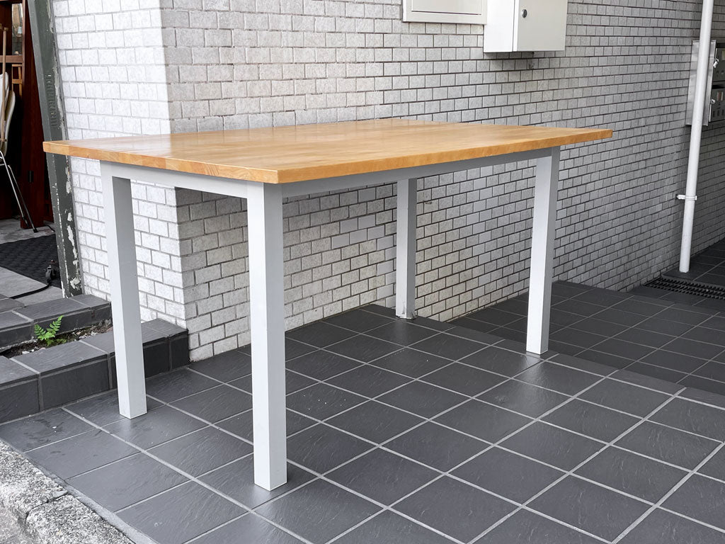 無印良品 MUJI ダイニングテーブル アルミレッグ W135cm シンプルモダン 中古品 買い取りしました。