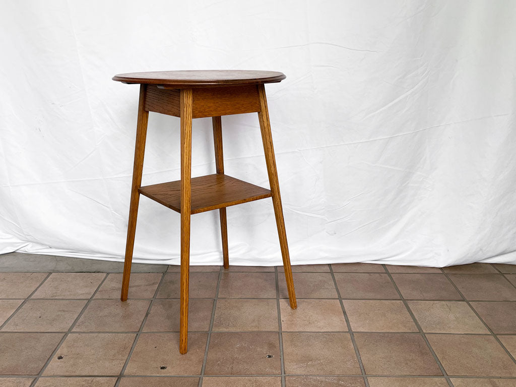 UKビンテージ Vintage ラウンド サイドテーブル オーク材 英国 イギリス TLB Home Envelope 購入品 中古品 買い取りしました。