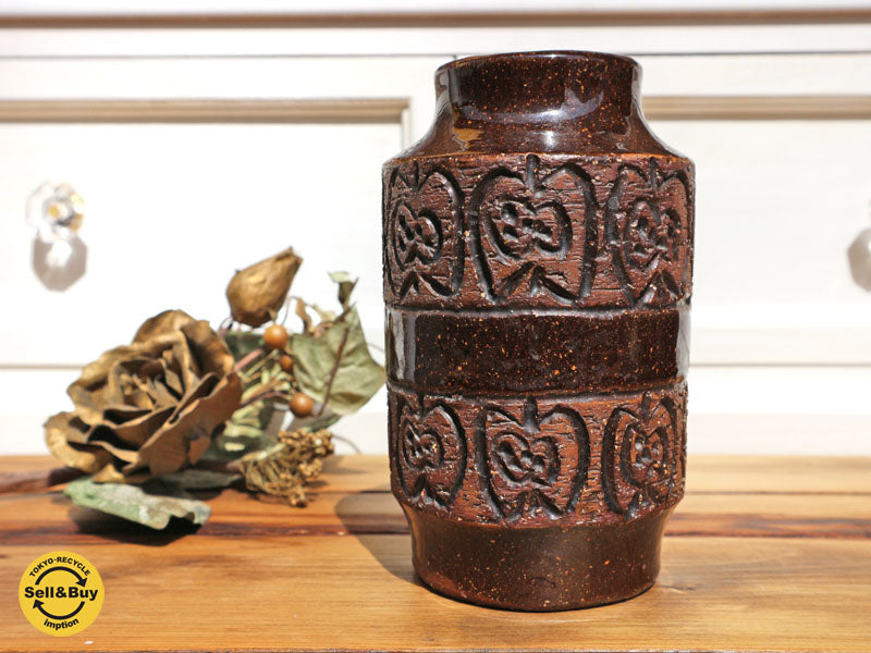 ラホルム LAHOLM フラワーベース りんご柄 陶器の花瓶 スウェーデン　中古品  買い取りしました。経堂店 出張買取もお任せ下さい。