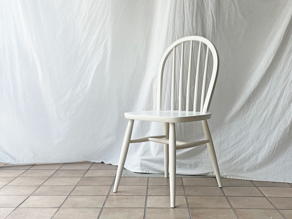 モモナチュラル MOMO Natural マレ ラウンド MARE ROUND チェア ダイニングチェア ホワイト アルダー フープバック フレンチカントリー 中古品 買い取りしました。