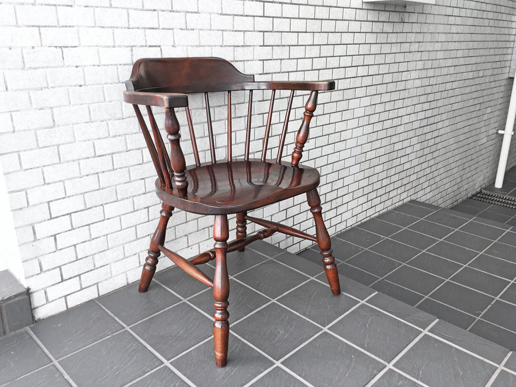 松本民芸家具 91型 キャプテンチェア ミズメザクラ アームチェア ダイニングチェア 民藝 中古品 買い取りしました。