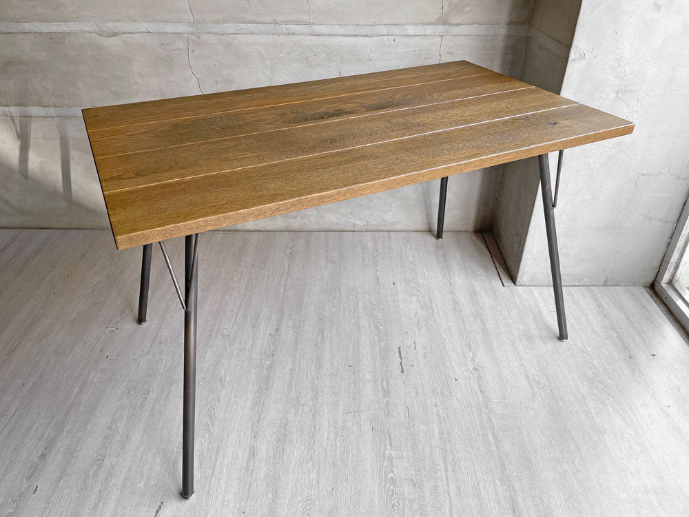 ジャーナルスタンダードファニチャー journal standard furniture サンク SENS ダイニングテーブル Sサイズ オーク無垢材 W120cm 中古品 買い取りしました。