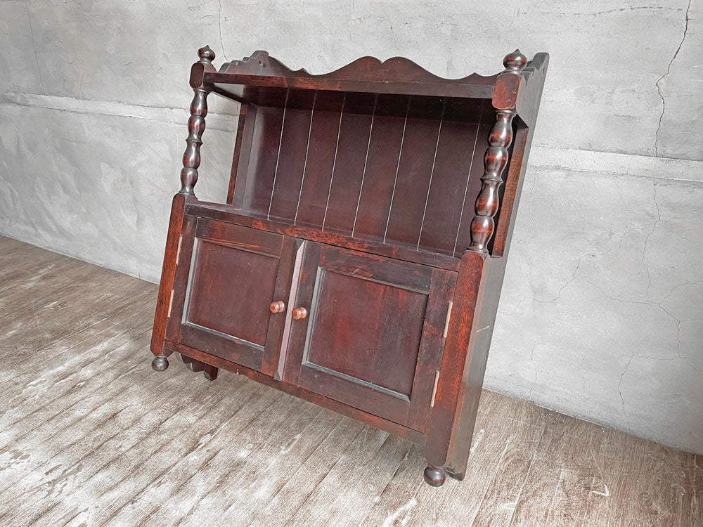 松本民芸家具 壁掛け収納棚 ウォールシェルフ ウォールラック ミズメザクラ 民芸家具 和家具 ビンテージ 中古品 買い取りしました。