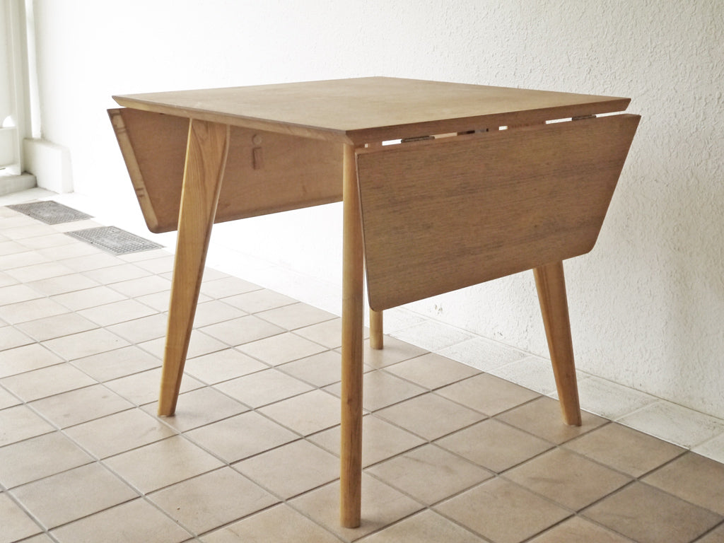 ビンテージスタイル Vintage Style オーク材 バタフライテーブル ダイニングテーブル ワークデスク W138cm 中古品 買い取りしました。