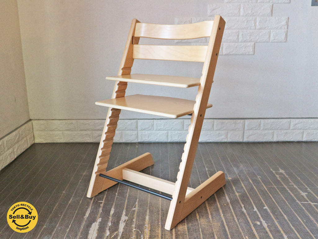 ストッケ STOKKE トリップトラップ TRIPP TRAPP チェア 新型 ナチュラル キッズチェア ベビーチェア　中古品  買い取りしました。経堂店 出張買取もお任せ下さい。