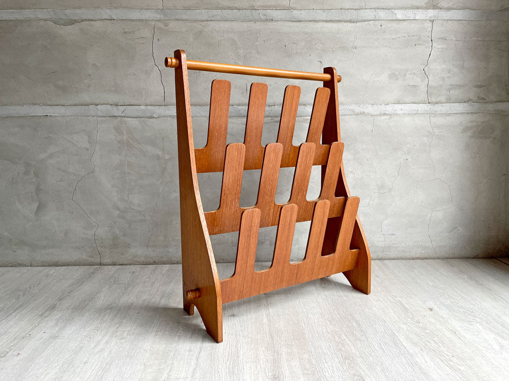 サイトーウッド SAITO WOOD チーク材 スリッパラック 4×3 プライウッド ビンテージ 北欧スタイル 中古品 買い取りしました。