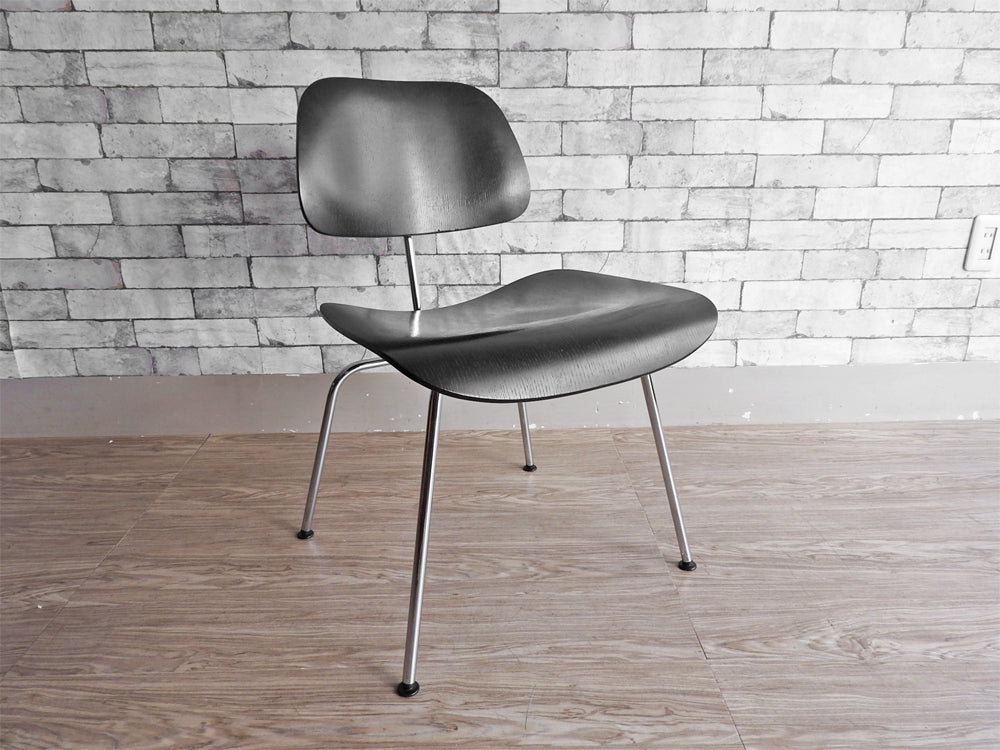 ヴィトラ vitra プライウッドダイニングチェア DCM ブラック x メタルレッグ イームズ 名作チェア MoMA ミッドセンチュリー 中古品  買い取りしました。