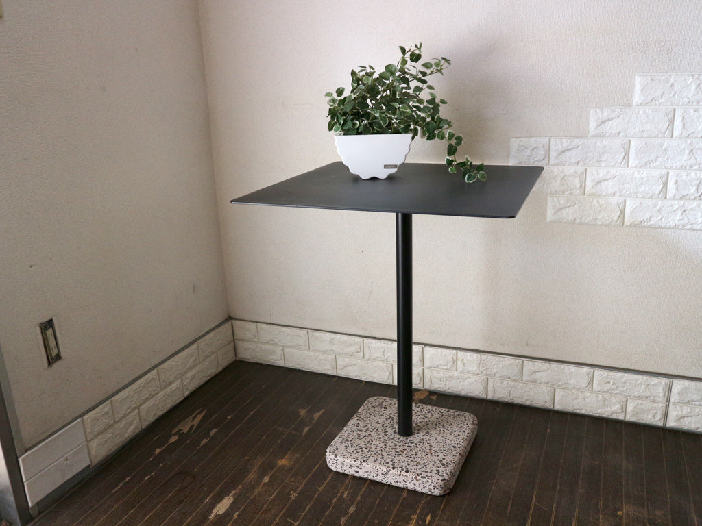 ヘイ HAY テラゾー TERRAZZO TABLE スクエアテーブル カフェテーブル W60cm 人工大理石 デンマーク 北欧 ミニマル モダン 屋外使用可 中古品  買い取りしました。