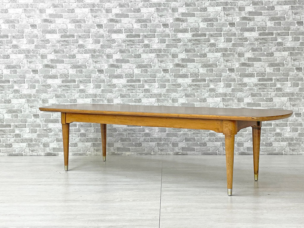 バートンファニチャー BARTON FURNITURE ローテーブル コーヒーテーブル デコラトップ USビンテージ ミッドセンチュリー 軍モノ  中古品 買い取りしました。