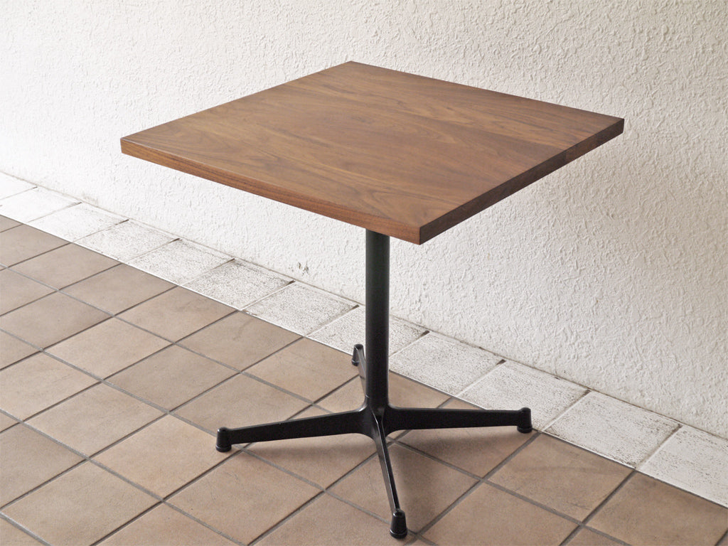 グリニッチ greeniche オリジナルテーブル original table カフェテーブル ウォルナット材 Xレッグ セミオーダーサイズ 幅60cm 中古品 買い取りしました。