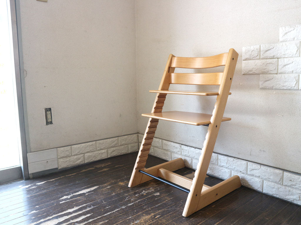 ストッケ STOKKE トリップトラップ TRIPP TRAPP ベビーチェア キッズチェア ナチュラル S/N3～ ノルウェー 北欧家具　中古品  買い取りしました。