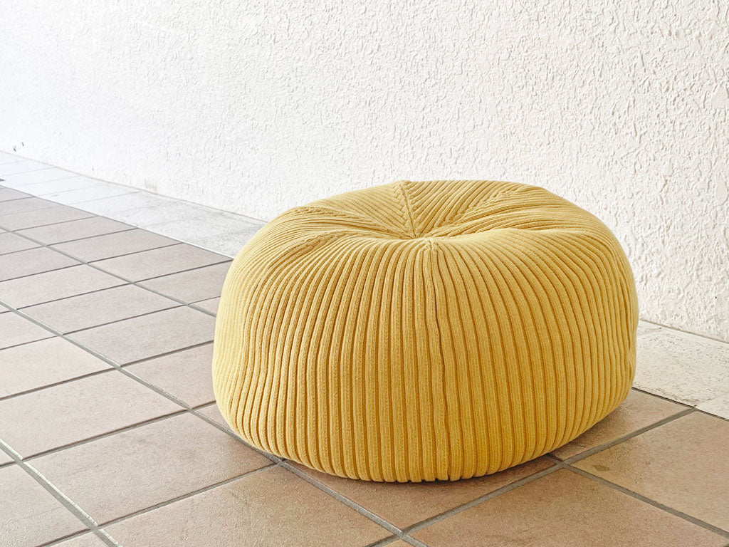 イデー IDEE ミニプーフ MINI PUUF クッション オットマン マスタード ◇ 中古品 買い取りしました。