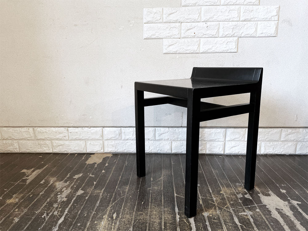 カッシーナイクスシー Cassina ixc. イーストバイイーストウェスト East by Eastwest ロッジア LOGGIA ドレッサースツール ブラック 村澤一晃 中古品  買い取りしました。