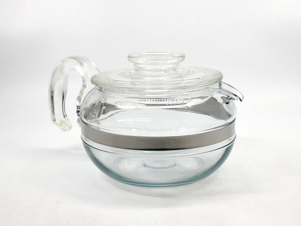 オールドパイレックス OLD PYREX コーニング社 Corning フレームウェア FLAMEWARE 8446 6cup ティーポット 1952年頃～1979年頃   中古品 買い取りしました。