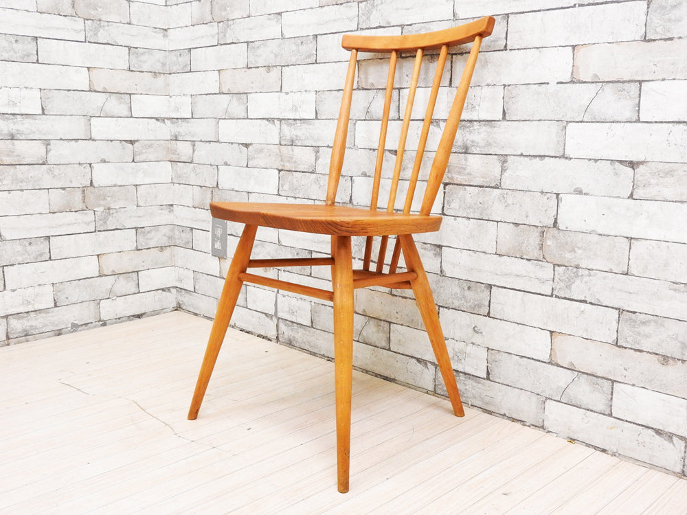 アーコール Ercol スティックバックチェア スピンドルチェア エルム材 UKビンテージ Vintage 英国家具  中古品 買い取りしました。