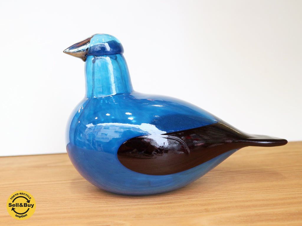 イッタラ iittala イッタラバード indigo bunting SCOPE 別注 オイバ・トイッカ Oiva Toikka 箱付  買い取りしました。経堂店 出張買取もお任せ下さい。