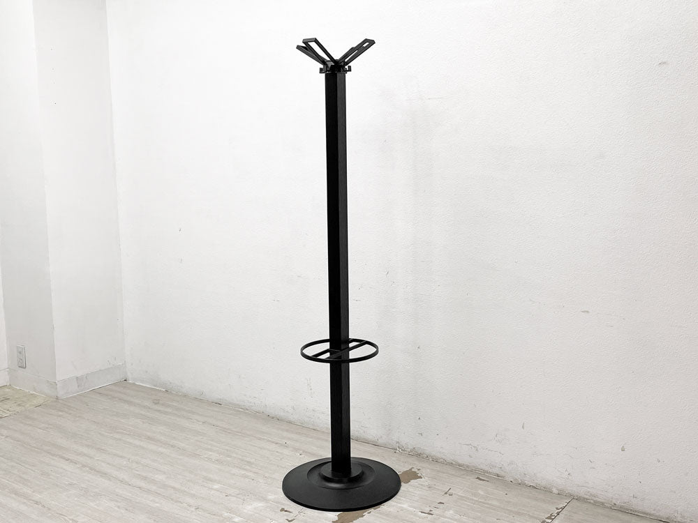 カルテル Kartell セグメンティ SEGMENTI 5160 コートハンガー ミケーレ・デ・ルッキ Michele De Lucchi プラスチック ブラック イタリア モダン 廃番   中古品 買い取りしました。