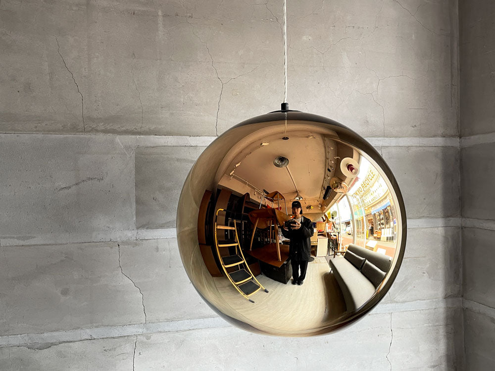 トムディクソン Tom Dixon コッパー ラウンドペンダントライト 45 Copper Round Pendant 45 箱付 定価113,000円 ブロンズ 廃盤 展示品 中古品 買い取りしました。
