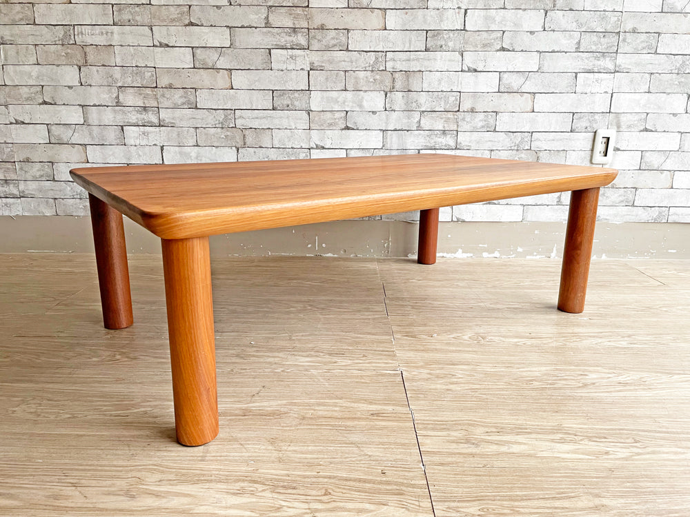 家具蔵 KAGURA ファイン FEIN ローテーブル リビングテーブル ウォールナット無垢材 W120cm 国産家具 定価￥167,200- 中古品  買い取りしました。