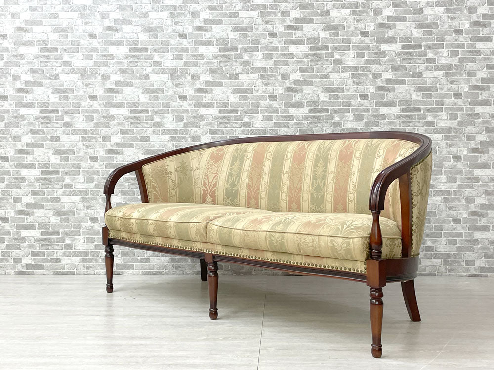 マルニ木工 maruni ブリティッシュコレクション ケントコート KENT COURT メイフェアー ラブシート 2人掛けソファ 定価：418,000円 中古品 買い取りしました。