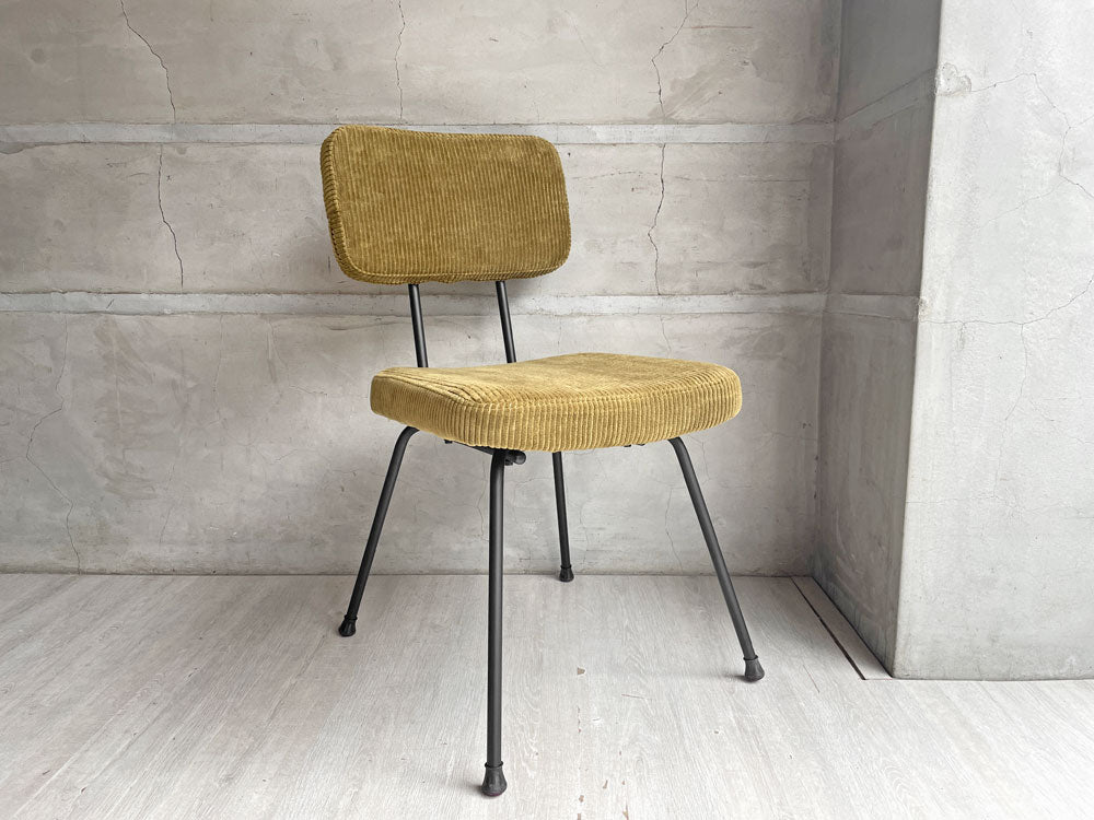 ジャーナルスタンダードファニチャー journal standard Furniture パクストン PAXTON ダイニングチェア コーデュロイ スチール 定価￥25,300- 中古品 買い取りしました。