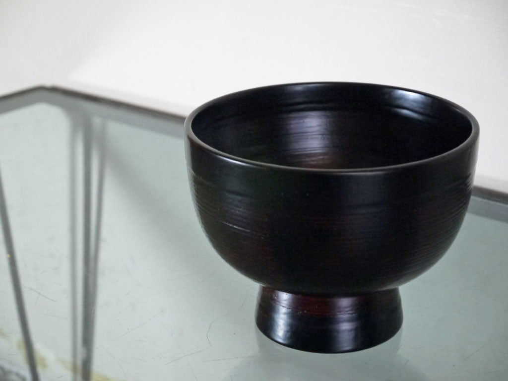 角有伊 合鹿椀 Φ14.2cm H10.8cm 欅 漆器 角工房 角偉三郎 長男 現代作家 中古品 買い取りしました。