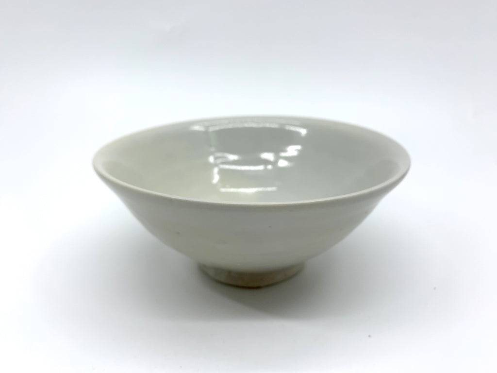 森岡 由利子 茶碗 中鉢 直径14.5cm 李朝白磁 陶芸家 現代作家 買い取りしました。