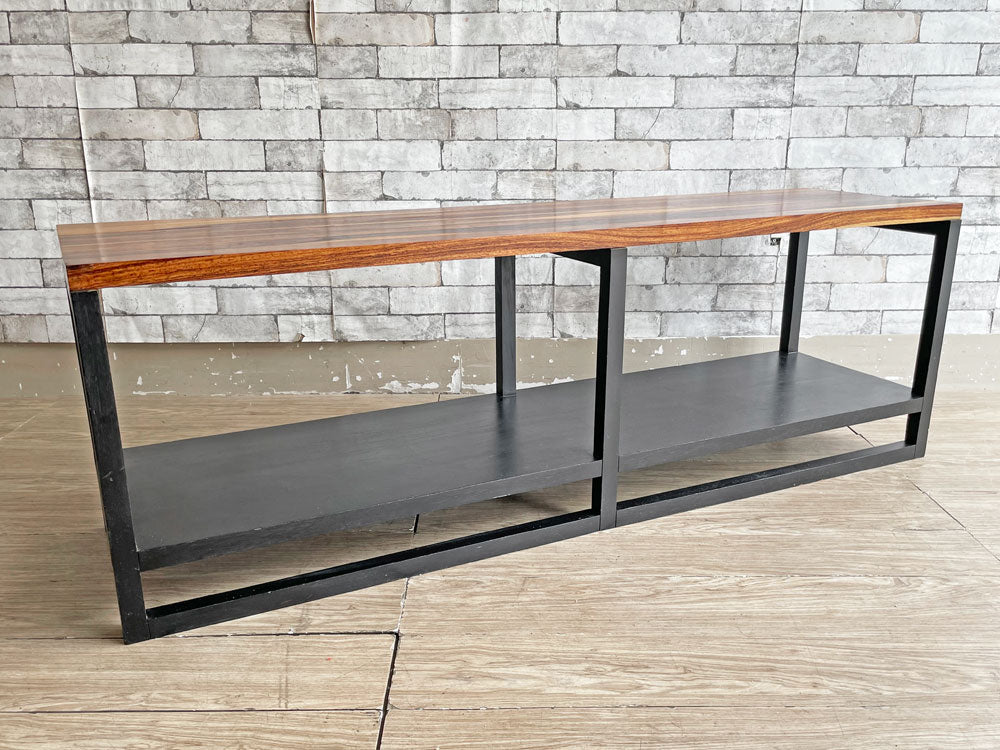 モダンデザイン Modern Design 無垢集成材 AVボード テレビボード ローボード W150 中古品 買い取りしました。
