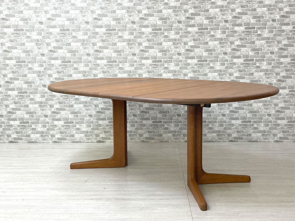 北欧ビンテージ Scandinavian Vintage チーク材 エクステンション EX ダイニングテーブル W119・184cm 北欧家具  中古品 買い取りしました。