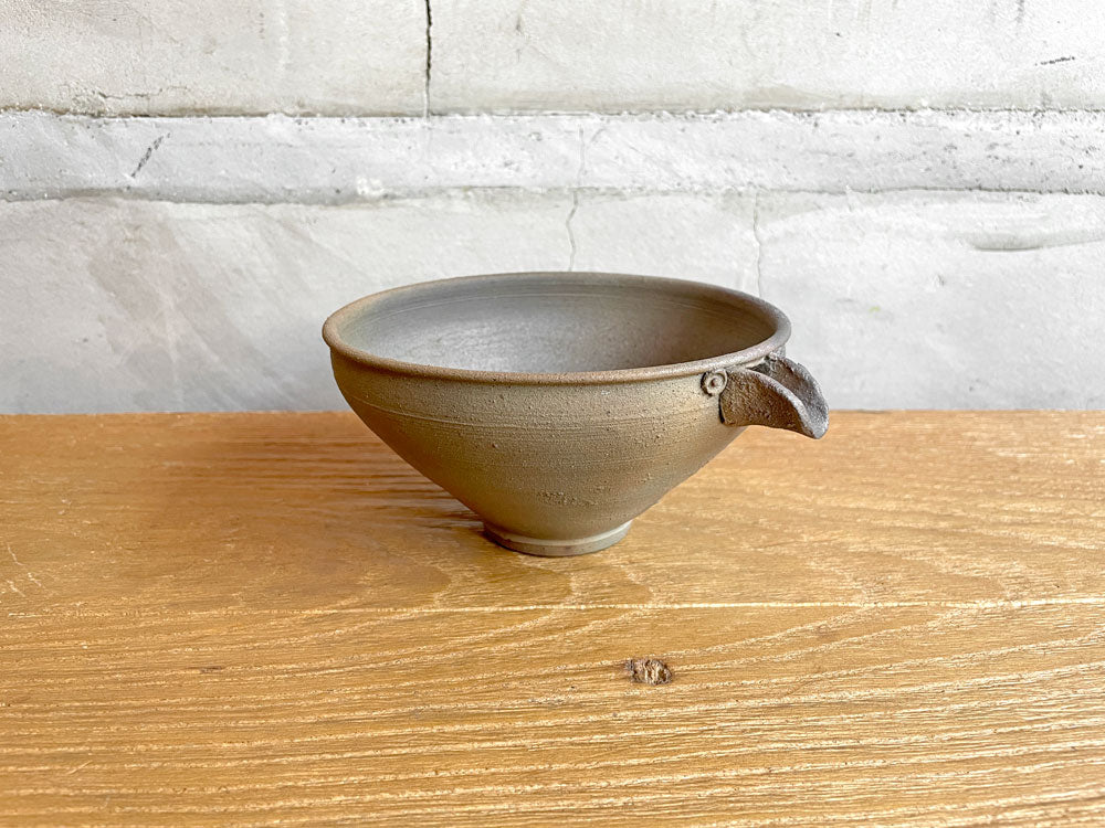 野口悦士 片口 エレキ南蛮 陶器 Φ14.5cm 焼締め 現代作家 中古品 買い取りしました。