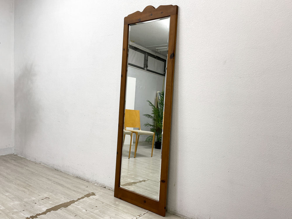 コスガ KOSUGA プロヴァンス PROVENCE スタンドミラー ウォールミラー 姿見 鏡 パイン材 フレンチカントリースタイル   中古品 買い取りしました。