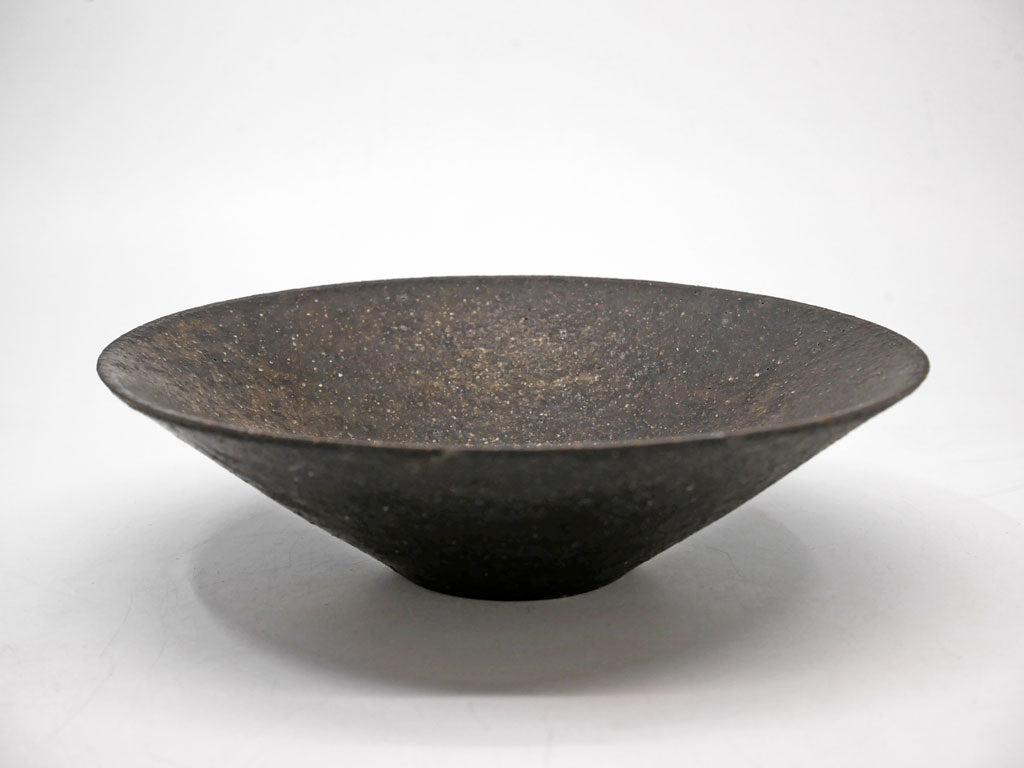 遠藤岳 Takashi Endo ボウル Bowl Black Φ17cm 陶器 現代作家 中古品 買い取りしました。