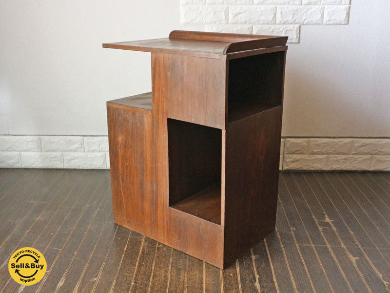 ジャパンビンテージ 古い木味の棚 昭和レトロ　中古品  買い取りしました。経堂店 出張買取もお任せ下さい。