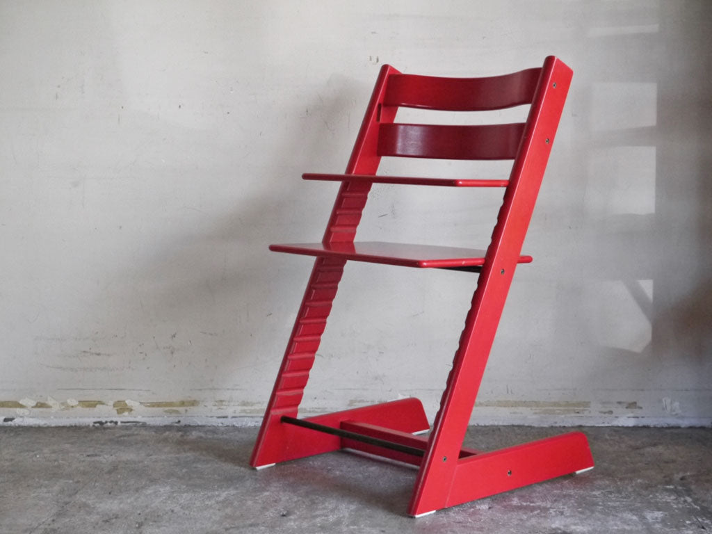 ストッケ STOKKE トリップトラップ TRIPP TRAPP ベビーチェア キッズチェア レッド S/N3～ ノルウェー 北欧家具 中古品 買い取りしました。