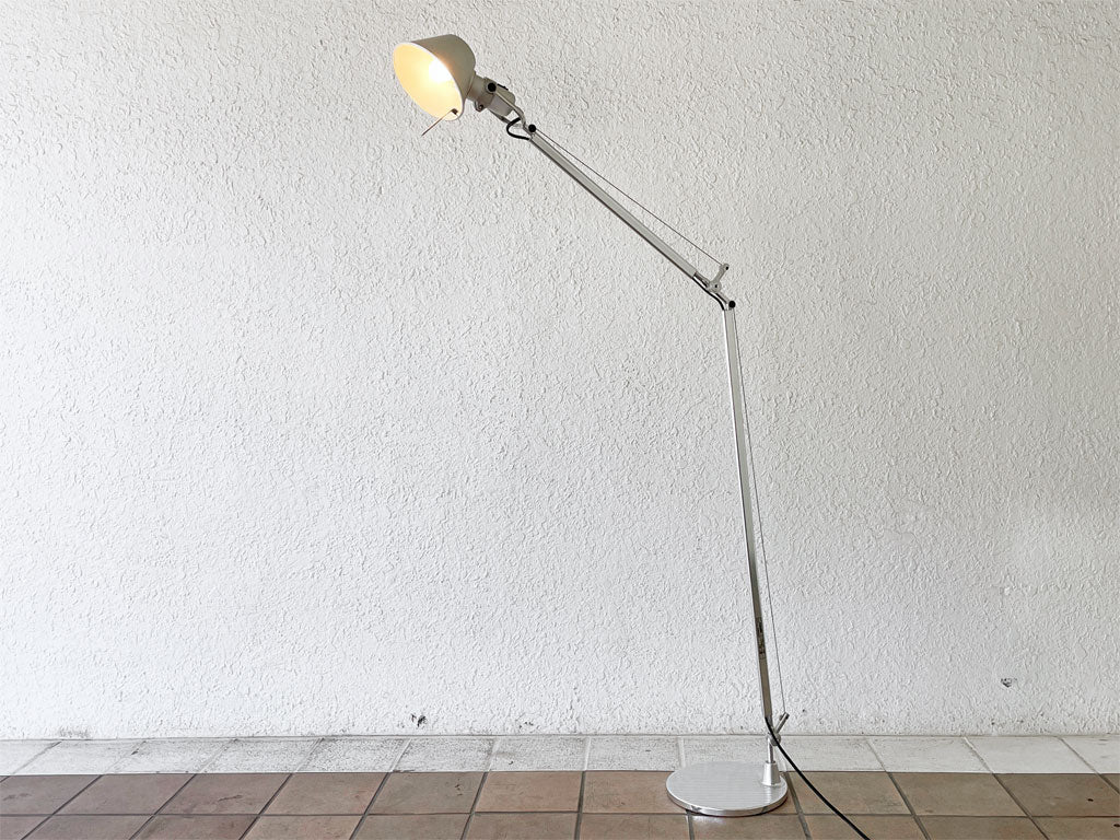 アルテミデ Artemide トロメオ TOLOMEO レットゥーラ LETTURA S2068S フロアライト シルバー ミケーレ・デ・ルッキ イタリア 中古品 買い取りしました。