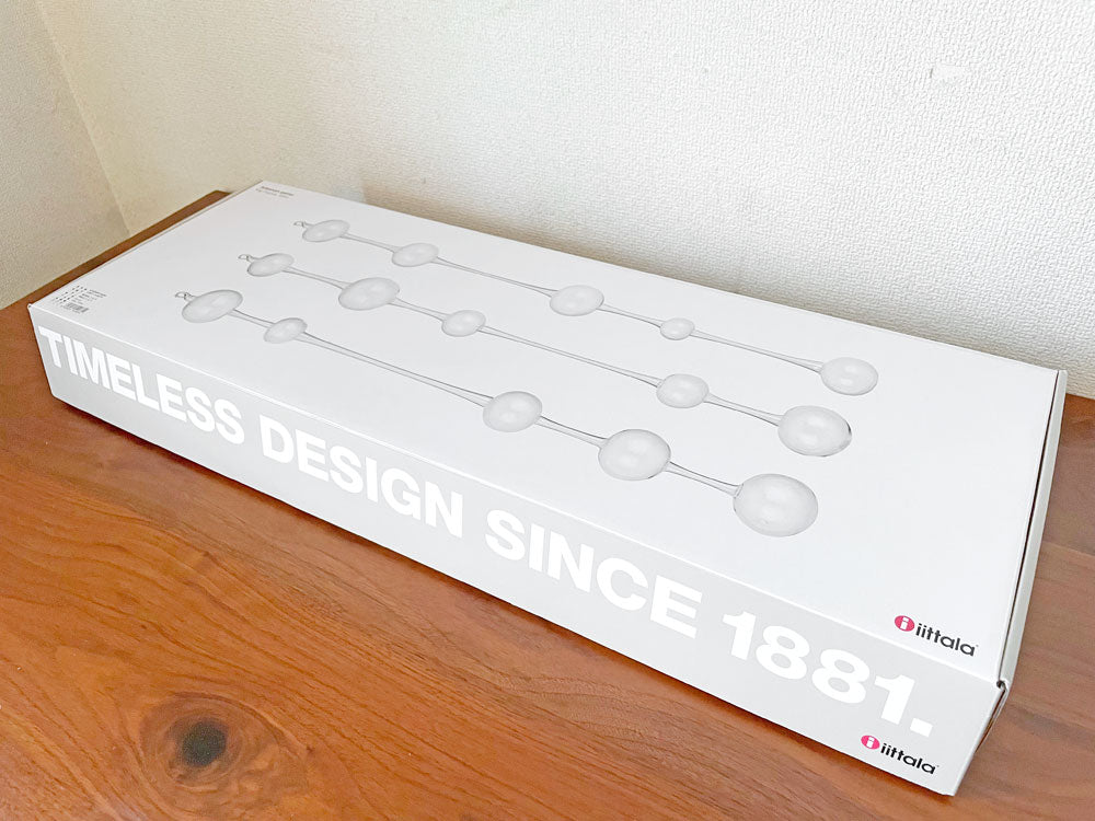 イッタラ iittala アテネの朝 Ateenan Aamu 3本セット ガラスオブジェ 買い取りしました。