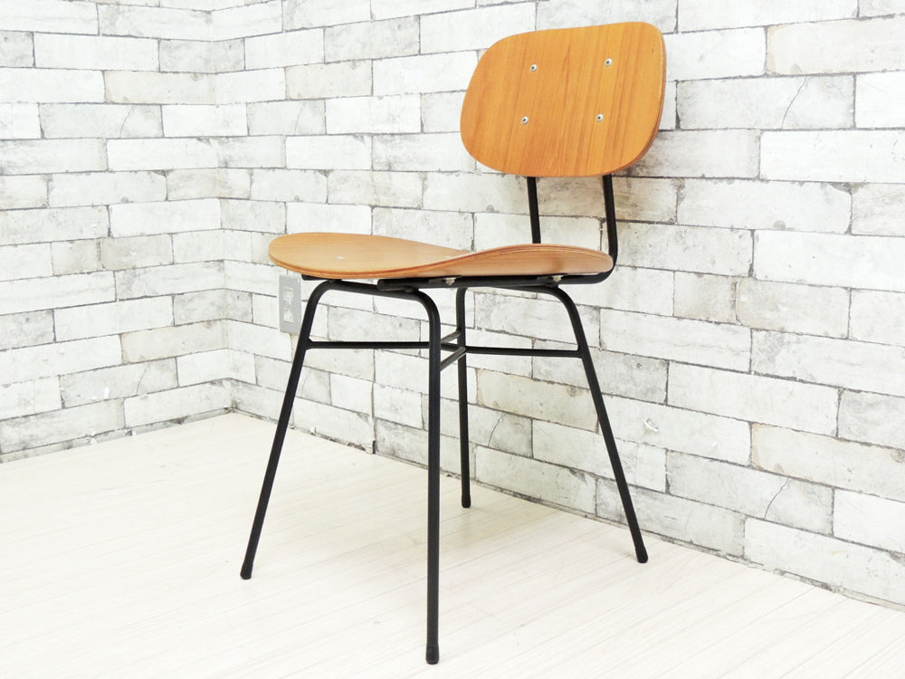 グラフ graf プランクトンチェア Plankton chair ダイニングチェア チーク材 スチール脚 インダストリアルデザイン  中古品 買い取りしました。