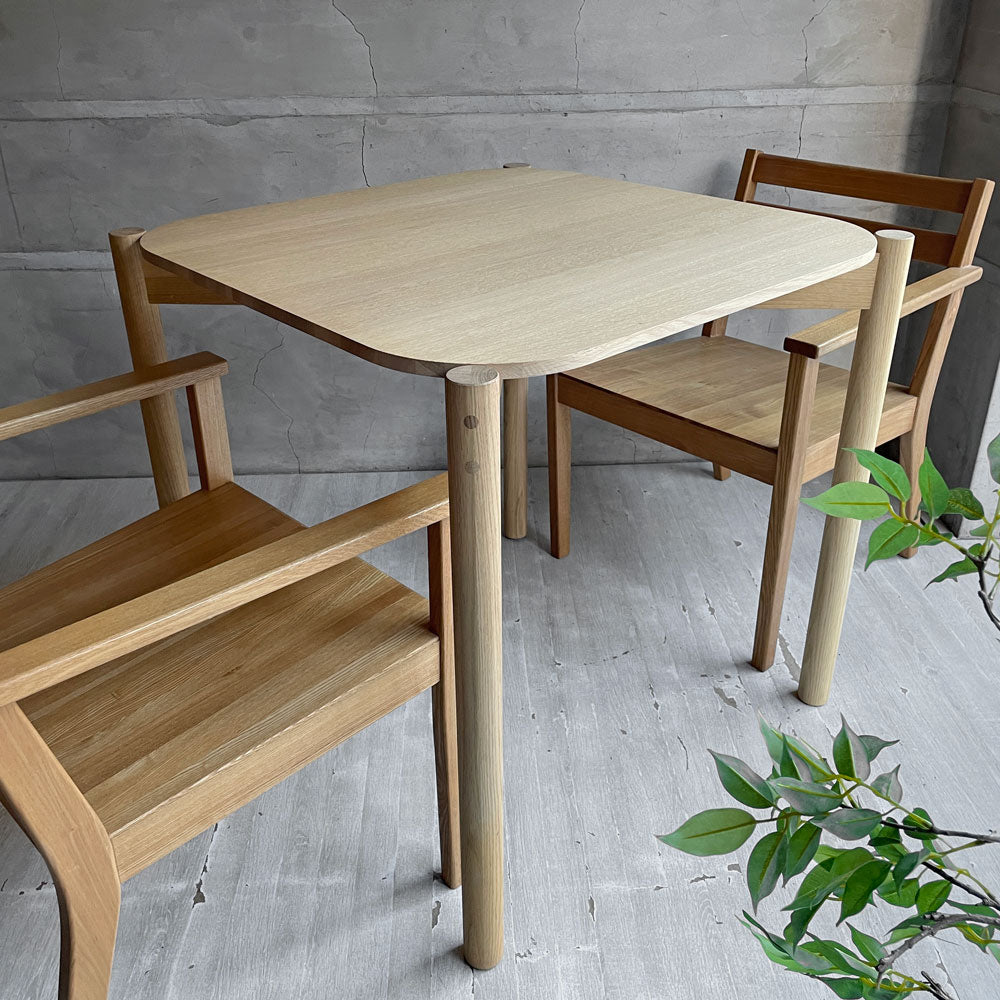 カリモクニュースタンダード Karimoku キャストール Castor Table75 ダイニングテーブル ピュアオーク W75cm 定価￥118,800- ～次世代のインテリアシーンを彩る一台～