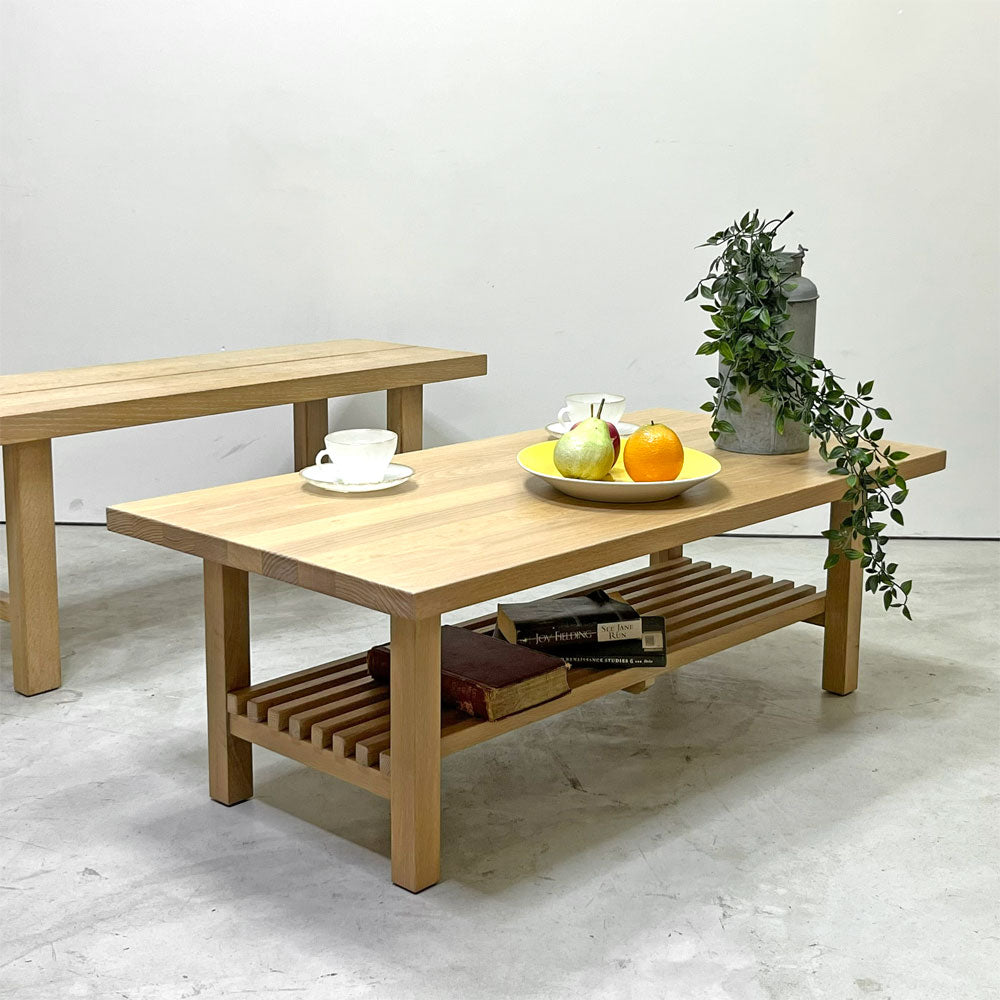 【祖師ヶ谷大蔵店】アクタス ACTUS スローハウス SLOW HOUSE トゥーリ TUULI ホワイトオーク 無垢材 ローテーブル リビングテーブル ナチュラル 買取させていただきました。