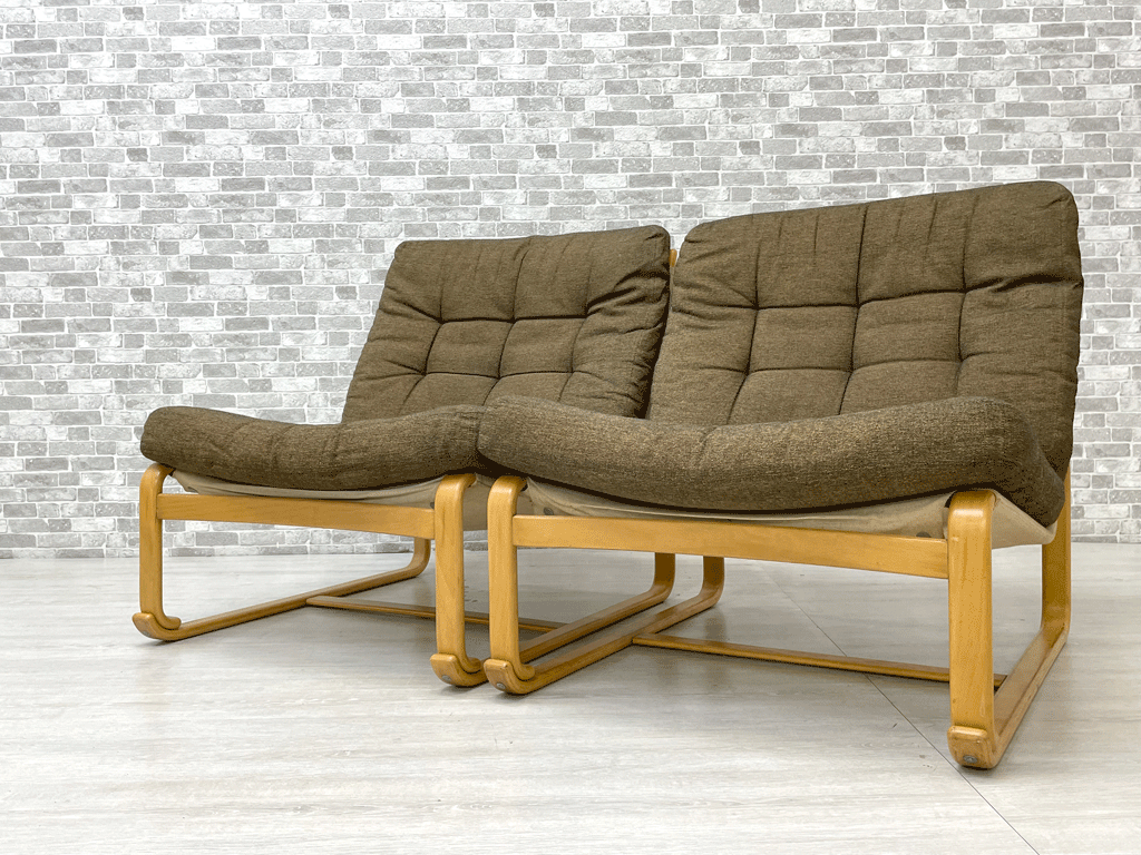 天童木工 Tendo マルガリータ 1Pソファ イージーチェア アームレス ロータイプ ブルーノ・マットソン ビンテージ A   買い取りしました。