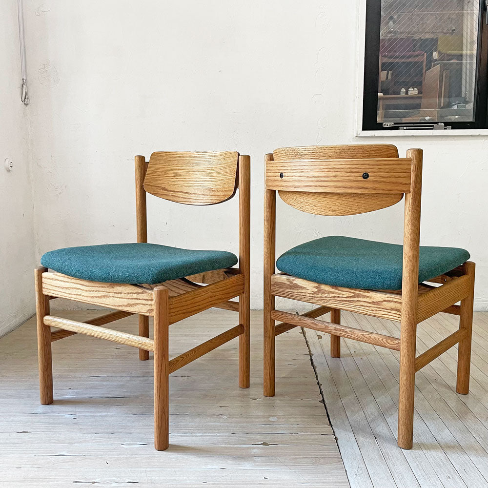 【下北沢店】モモナチュラル MOMO Natural READY-MADE アントバックチェア ANT BACK CHAIR OAW MEDIUM teal green オーク材 ダイニングチェア 買取させていただきました。
