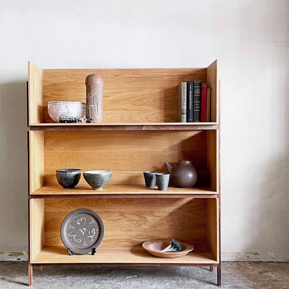 クリスティーナ ダム スタジオ KRISTINA DAM STUDIO アドオン add-on スタックフロアシェルフ 3段 W100 北欧家具 ～コペンハーゲン発、建築的ミニマリズム～