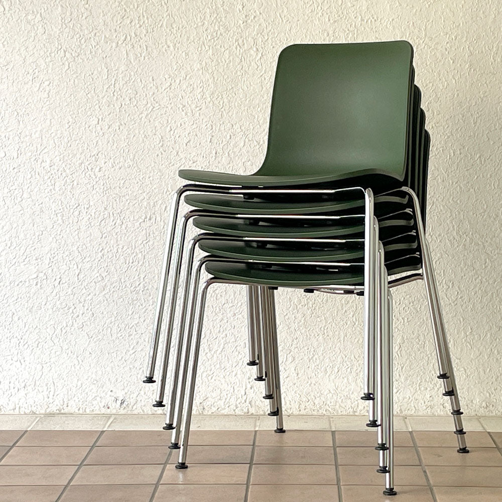 【用賀店】ヴィトラ vitra ハルチューブ HAL Tube サイドチェア ダイニングチェア スタッカブル グリーン ジャスパー・モリソン 買取させていただきました。