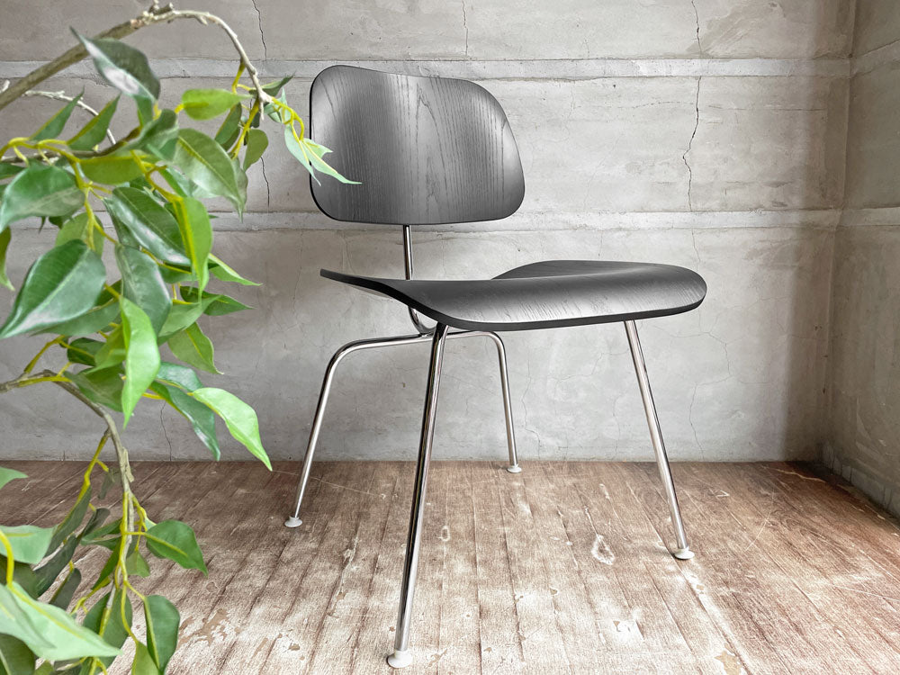 ハーマンミラー Herman Miller DCM ダイニングチェア メタルレッグ プライウッド ブラックラッカー イームズ ミッドセンチュリー 中古品 買い取りしました。