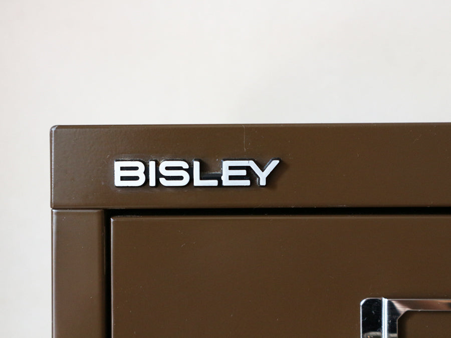 ビスレー BISLEY BASIC シリーズ 39/9 A4 キャビネット 9段 ブラウン 英国 ～在宅ワーク◎かさばるA4サイズの書類をスッキリ収納！～