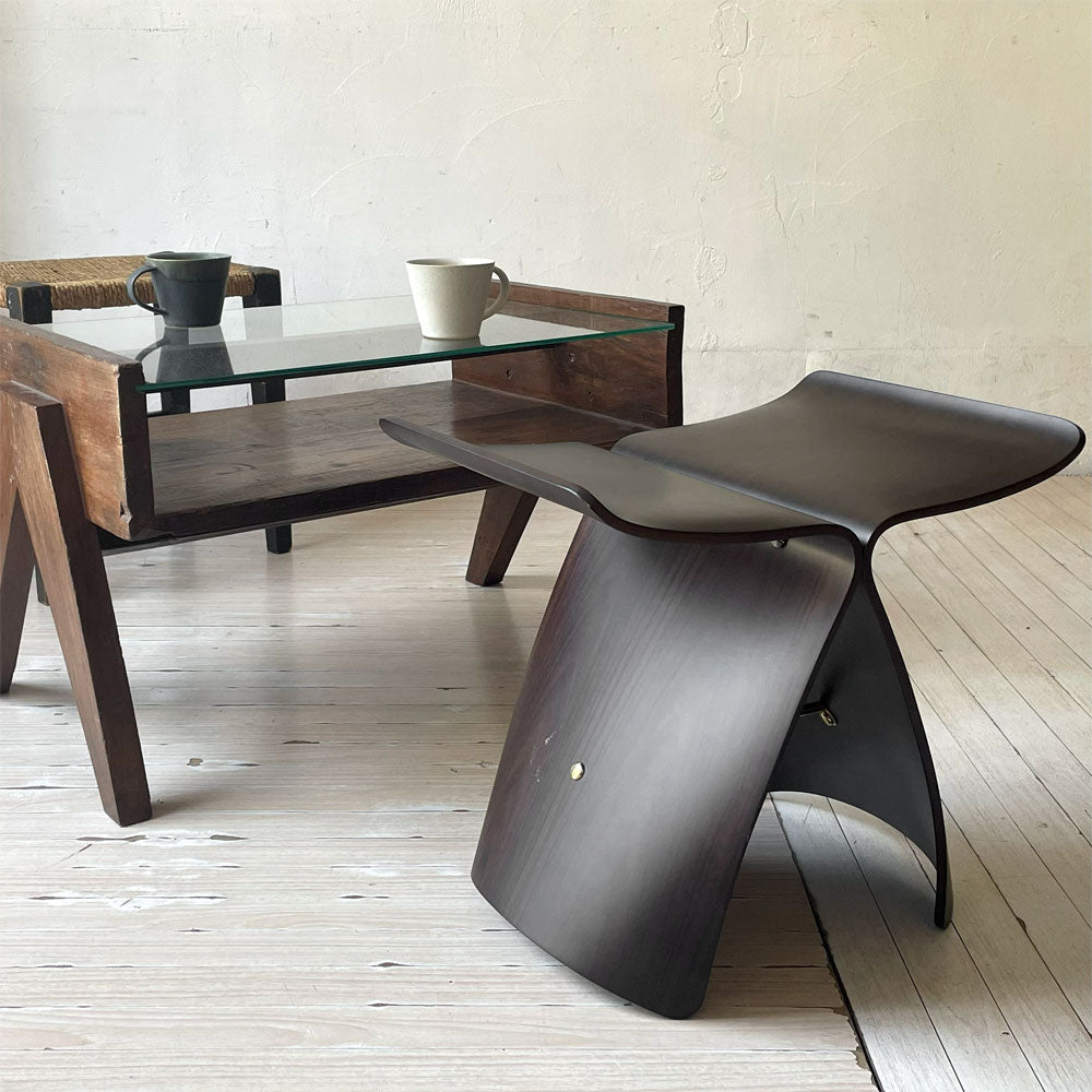 天童木工 Tendo バタフライスツール ローズウッド 柳宗理 Sori Yanagi MoMA ジャパニーズモダン～ジャパンデザインの結晶～