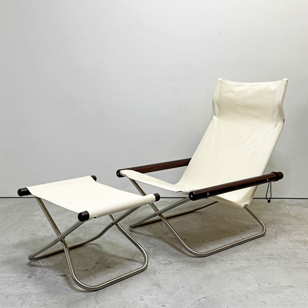 【祖師ヶ谷大蔵店】ニーチェア エックス NY chair X フォールディングチェア＋オットマン ロッキングチェア 折り畳み MoMA 新居猛 買取させていただきました。