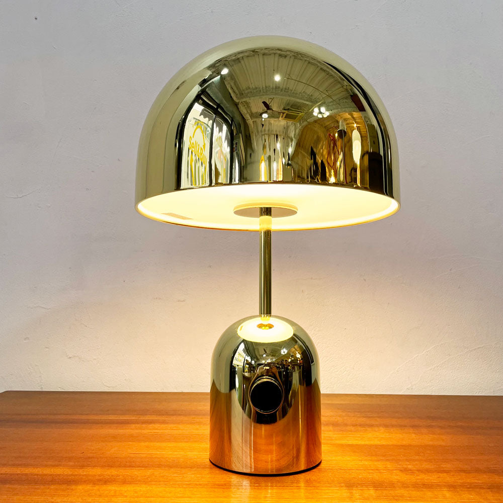 【下北沢店】トムディクソン Tom Dixon ベル テーブルライト BELL TABLE LAMP ブラス ゴールド 無段階調光式 箱付き  買取させていただきました。