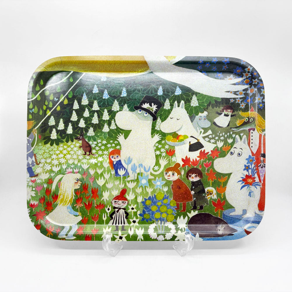 【祖師ヶ谷大蔵店】オプトデザイン OPTODESIGN ムーミン 木製トレイ デンジャラスジャーニー Lサイズ 北欧 買取させていただきました。